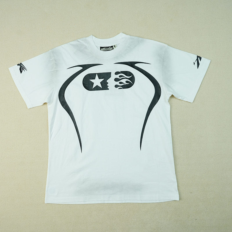 Hellstar Warm Up T-Shirtwhite