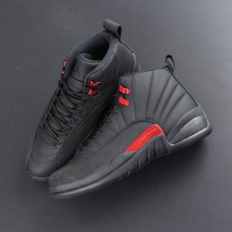 Air Jordan 12 Retro - Reverse Flu Game Black/Varsity Red