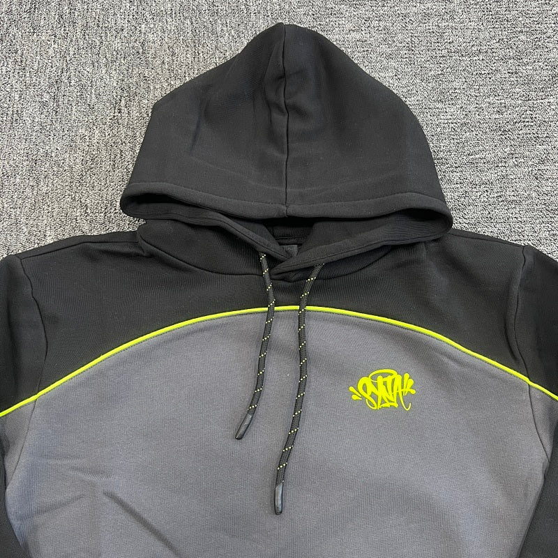 Syna-World Hoodie - Black-Grey