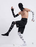 Doublet Crew Socks - Black/White