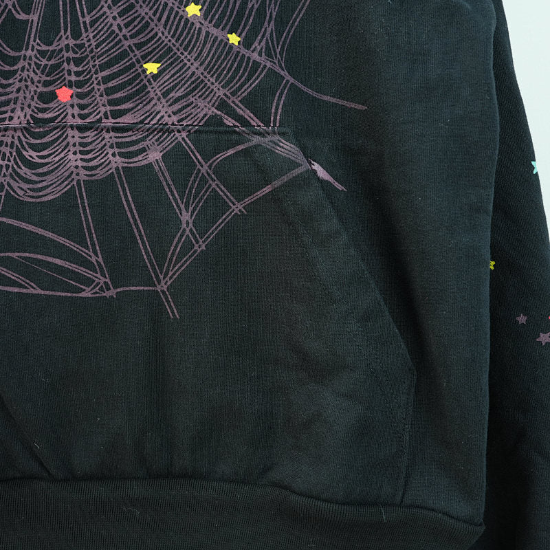 Sp5der Hoodie Black