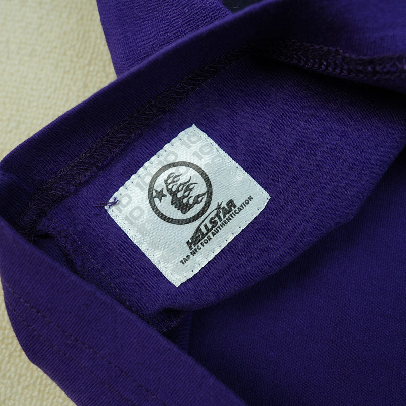 Hellstar Goggles T-Shirt Purple