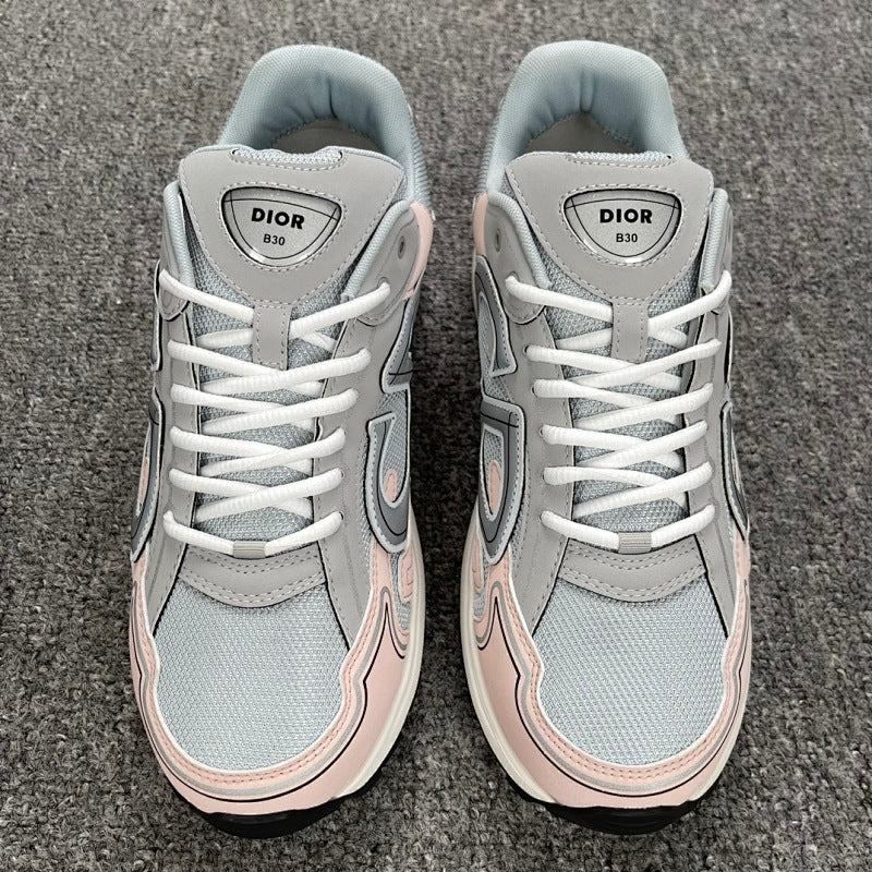 Dior B30 Sneaker — Grey Pink Blue