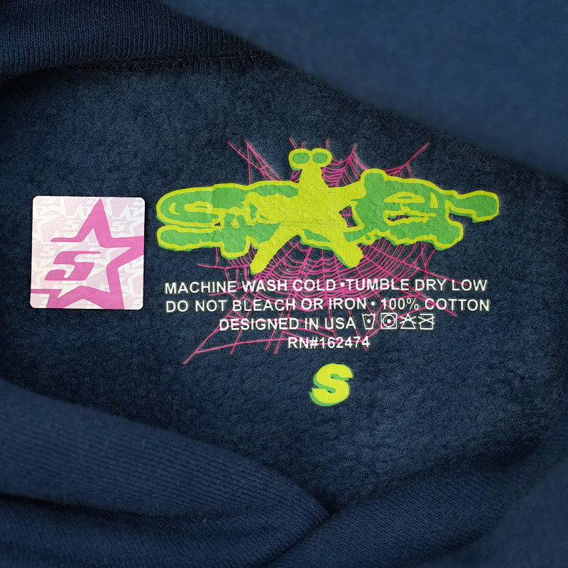 Sp5Der Atlanta Hoodie Navy