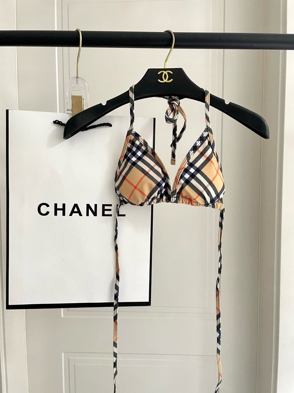 Vintage Check Bikini Set