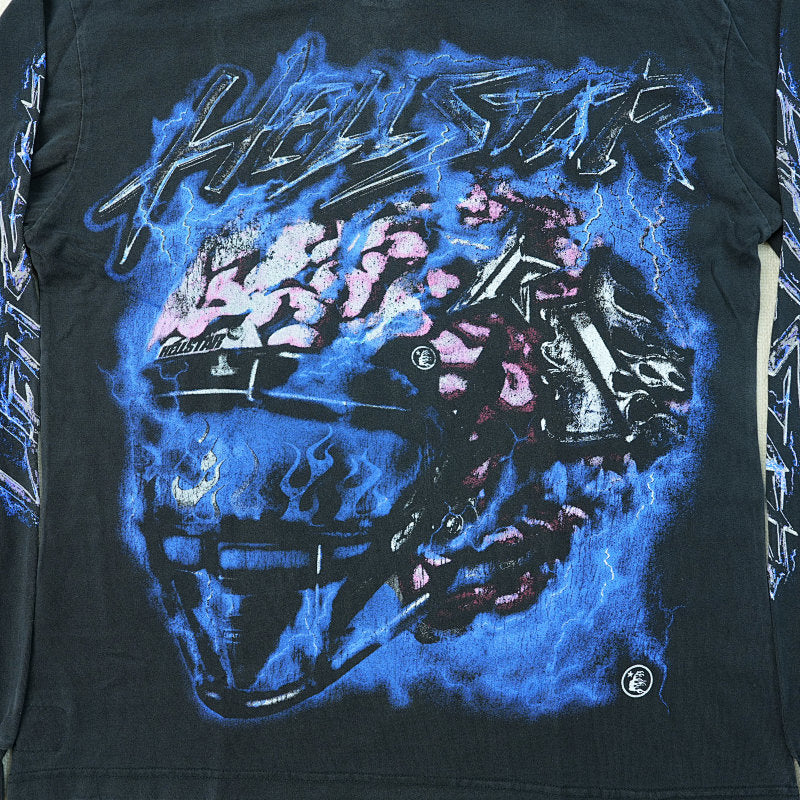 Hellstar Powered By The Star L/S Tee Black