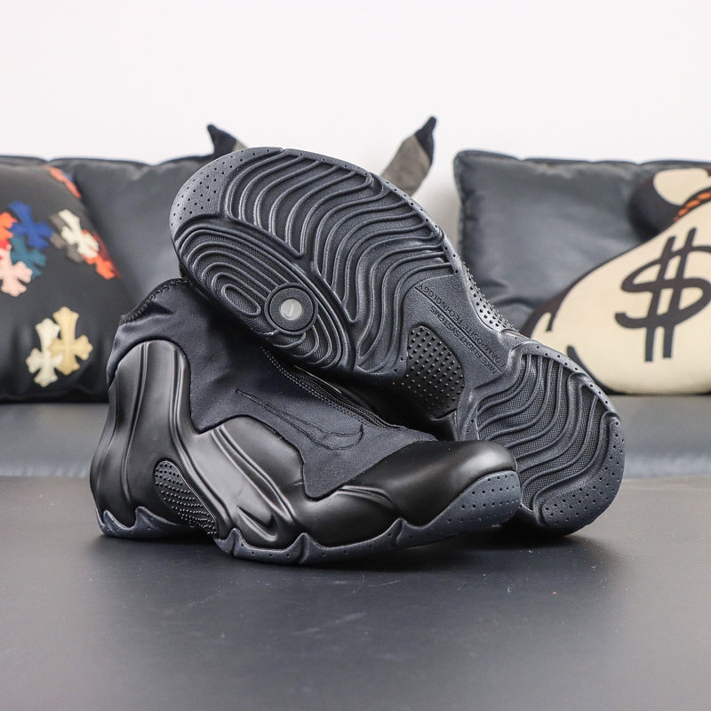 Nike Air Flightposite - Black/Carbon