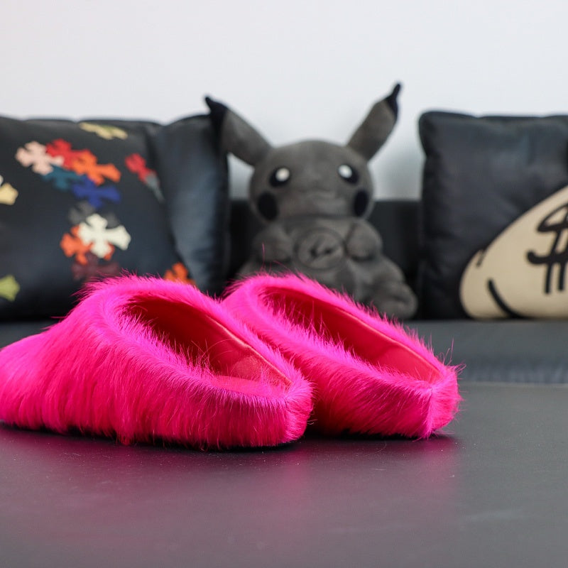 Marni Fussbett Sabot - Fuchsia