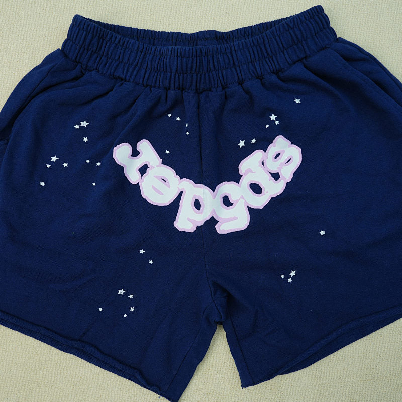 Sp5Der 0G Web Logo Sweat Short Navy