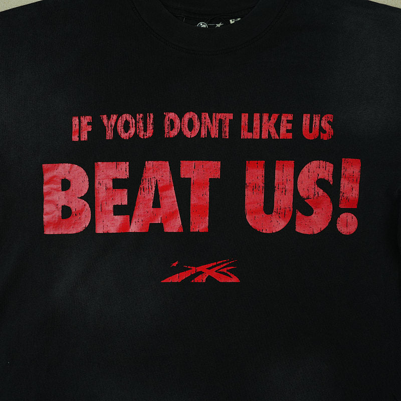 Hellstar Beat Us! T-Shirt Red/Black