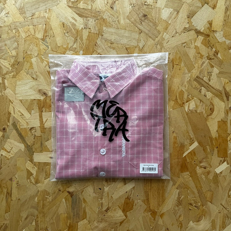 Mertra Plaid Shirt - Pink