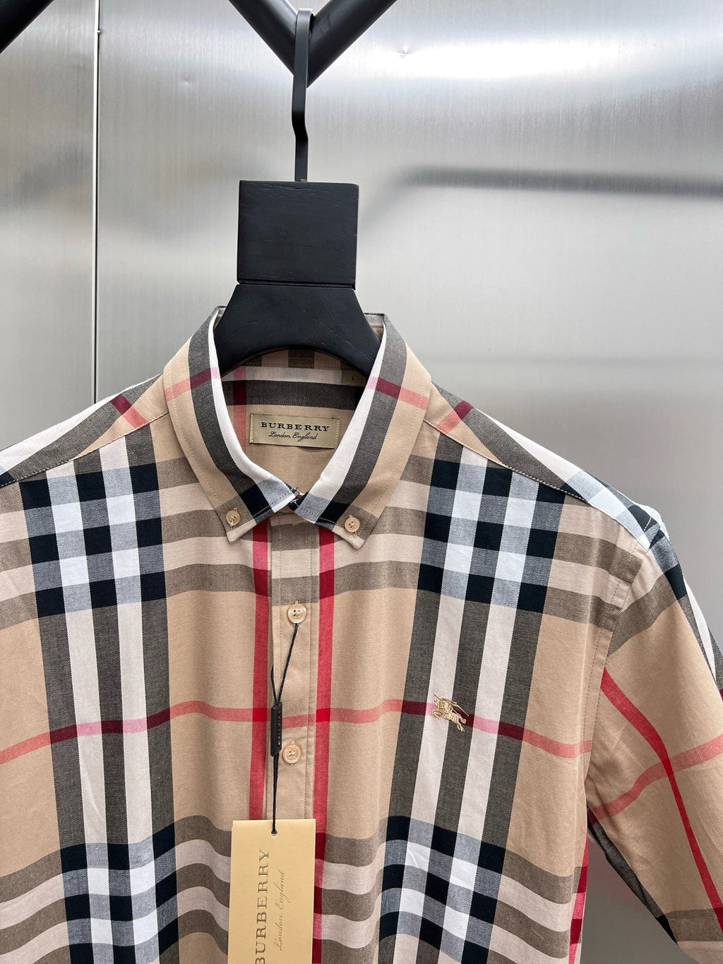 Check Cotton Shirt