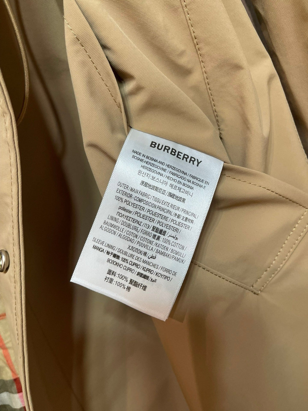 Drawcord Hood Nylon-Cotton Parka