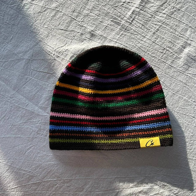 Striped Beanies - Multicolor