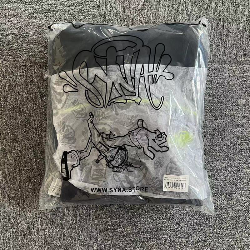 Syna-World Hoodie - Black-Grey