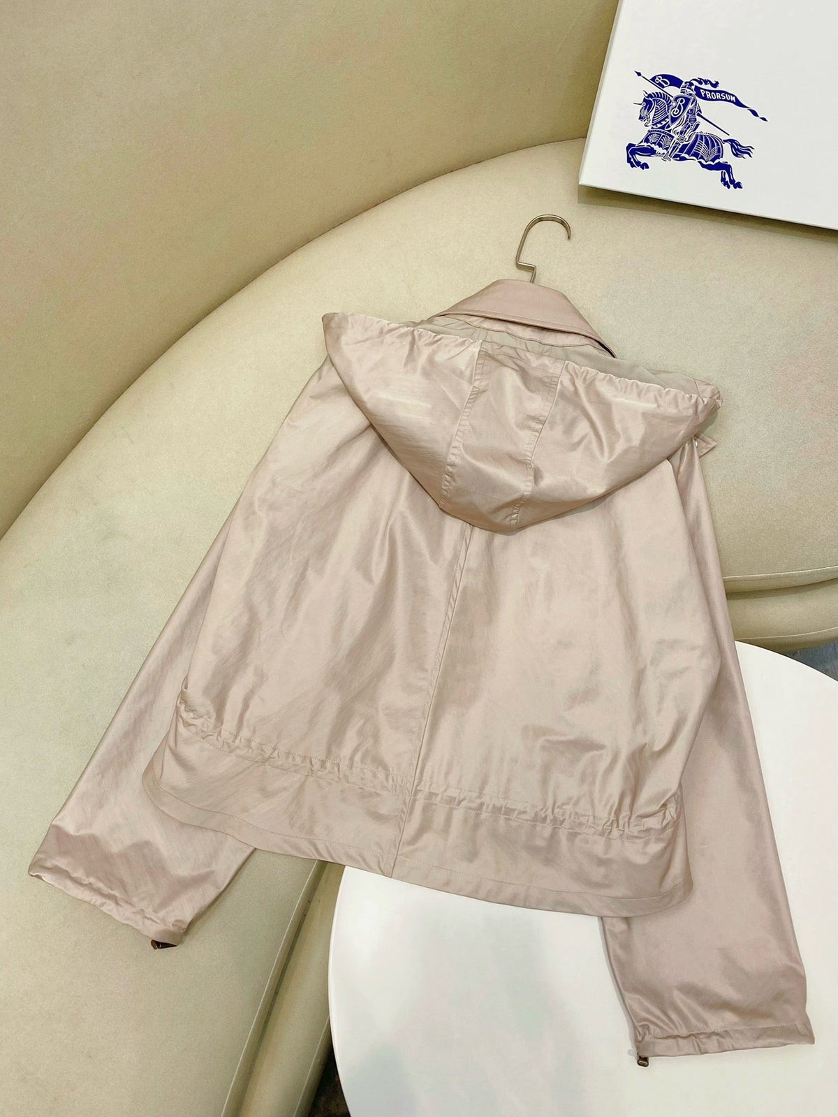 Hooded Taffeta Jacket