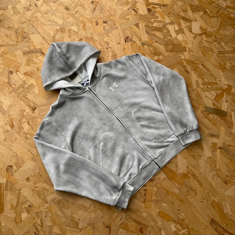 Mertra DIRT HOODIE - Light Grey