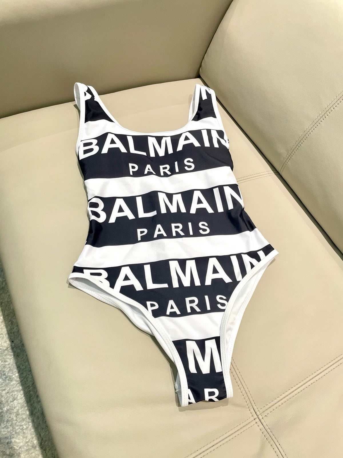 Logo One Piece Swimsuit