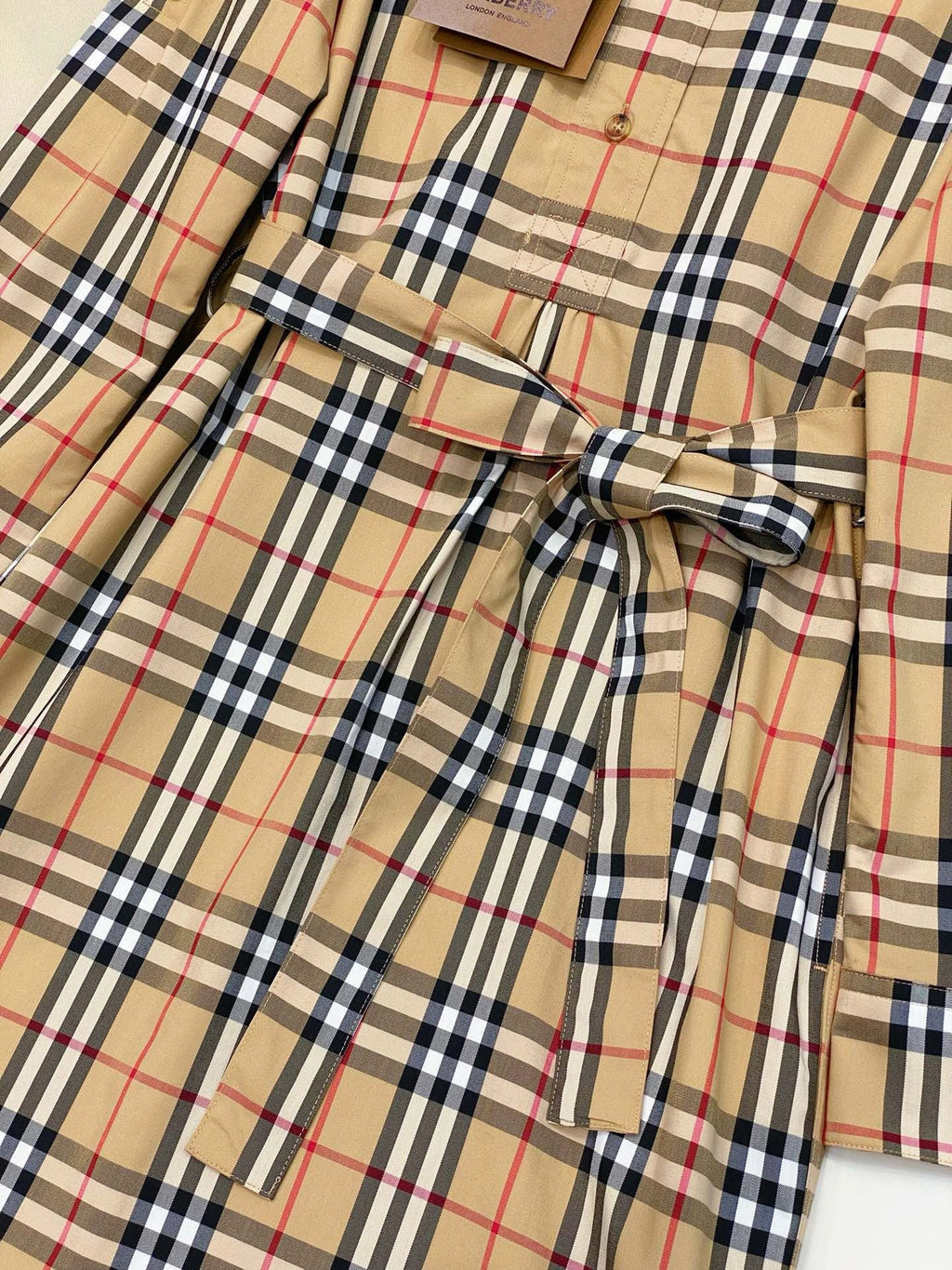 Vintage Check Dress