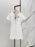 Short Sleeve Knit Dress