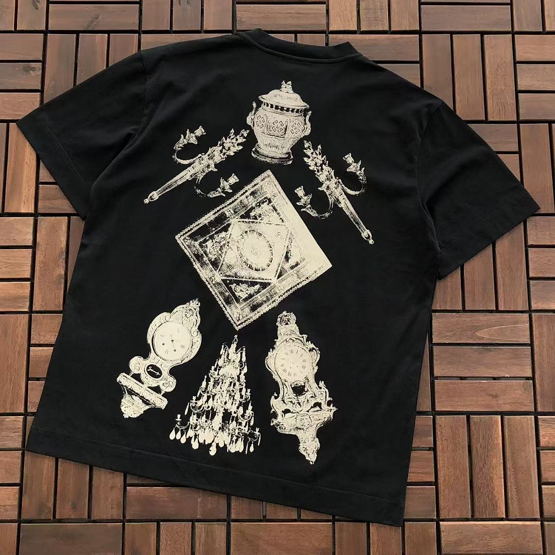 Black Back Graphic Givenchy T-Shirt