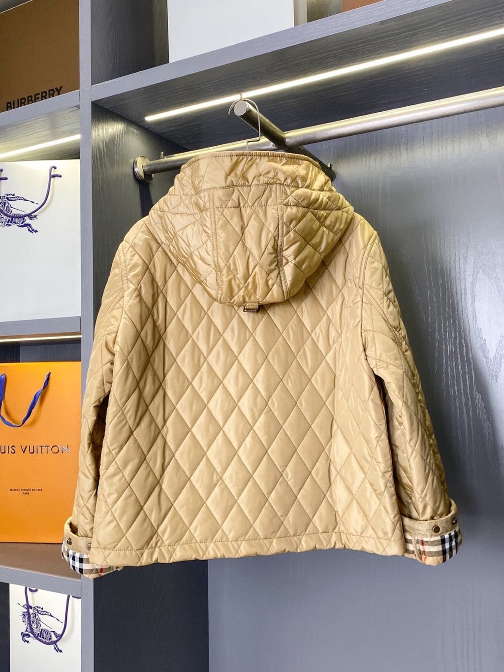 Quilted Nylon Jacket