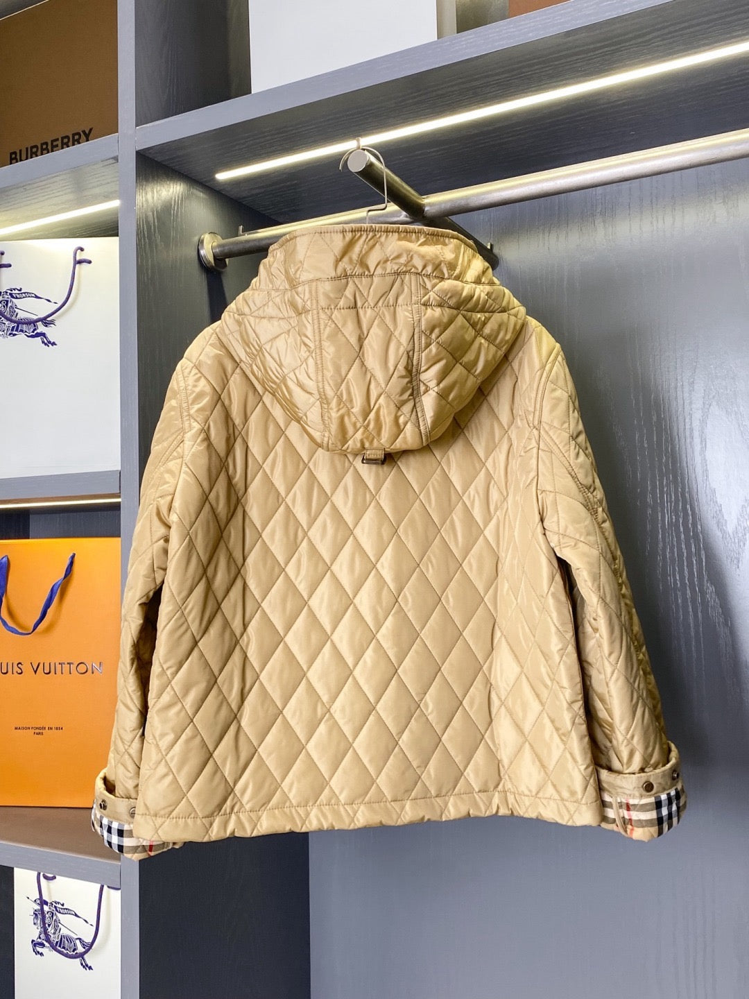 Quilted Nylon Jacket