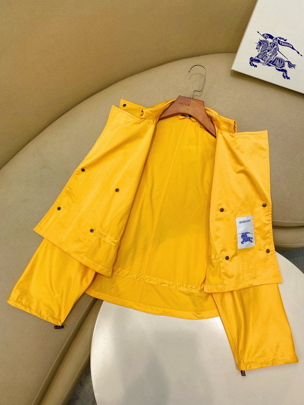 Hooded Taffeta Jacket