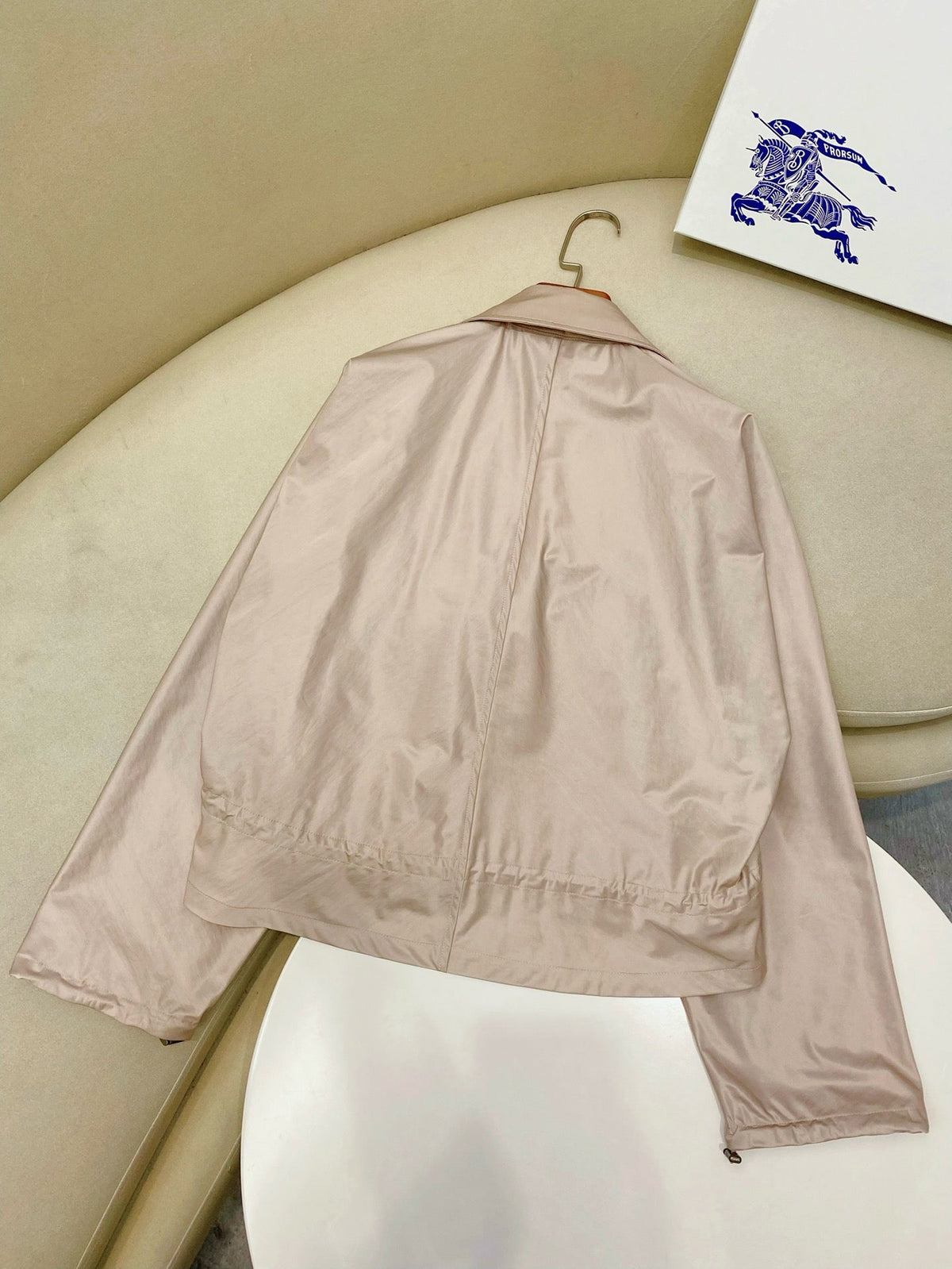 Hooded Taffeta Jacket