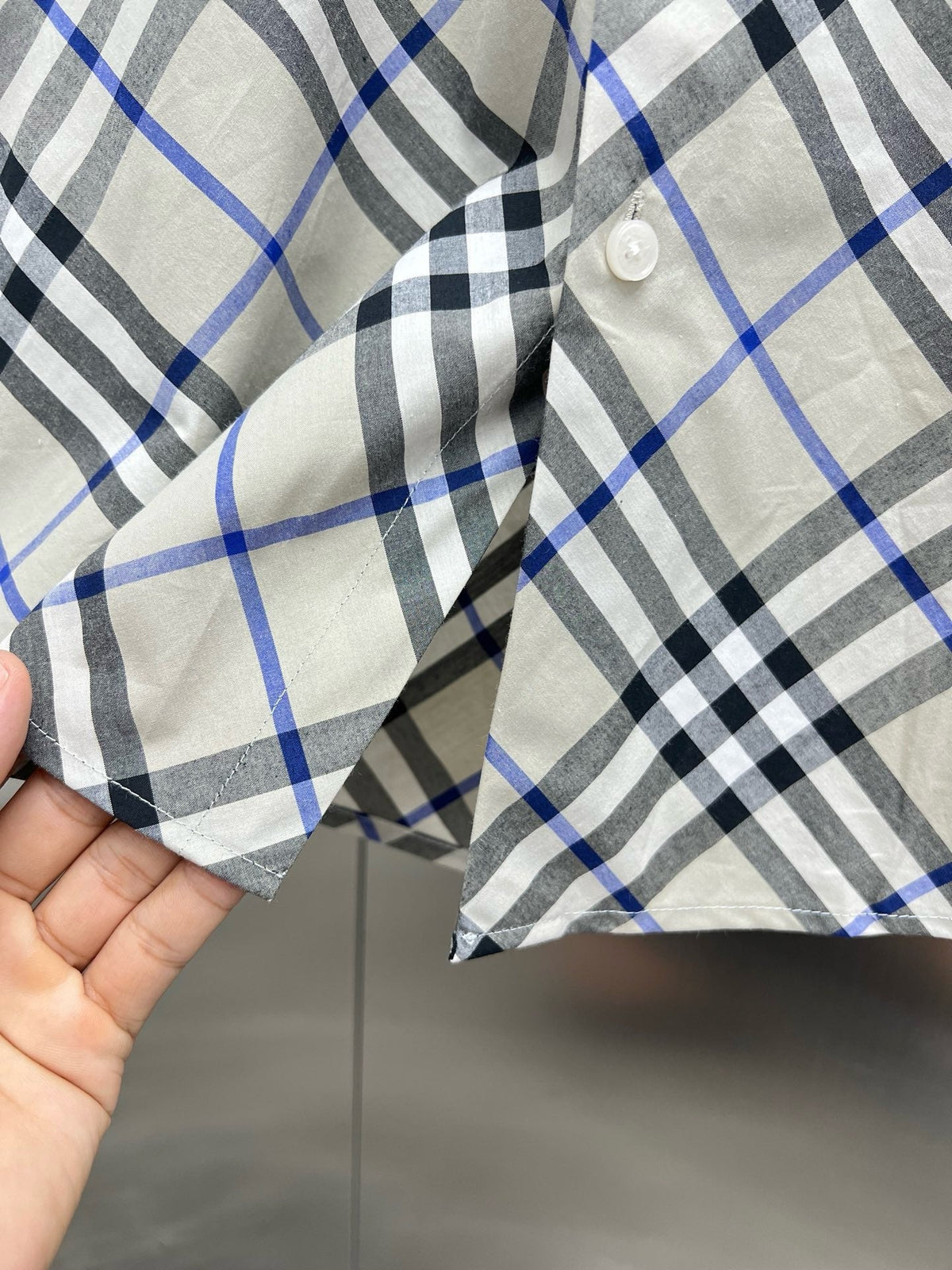 Check Cotton Shirt