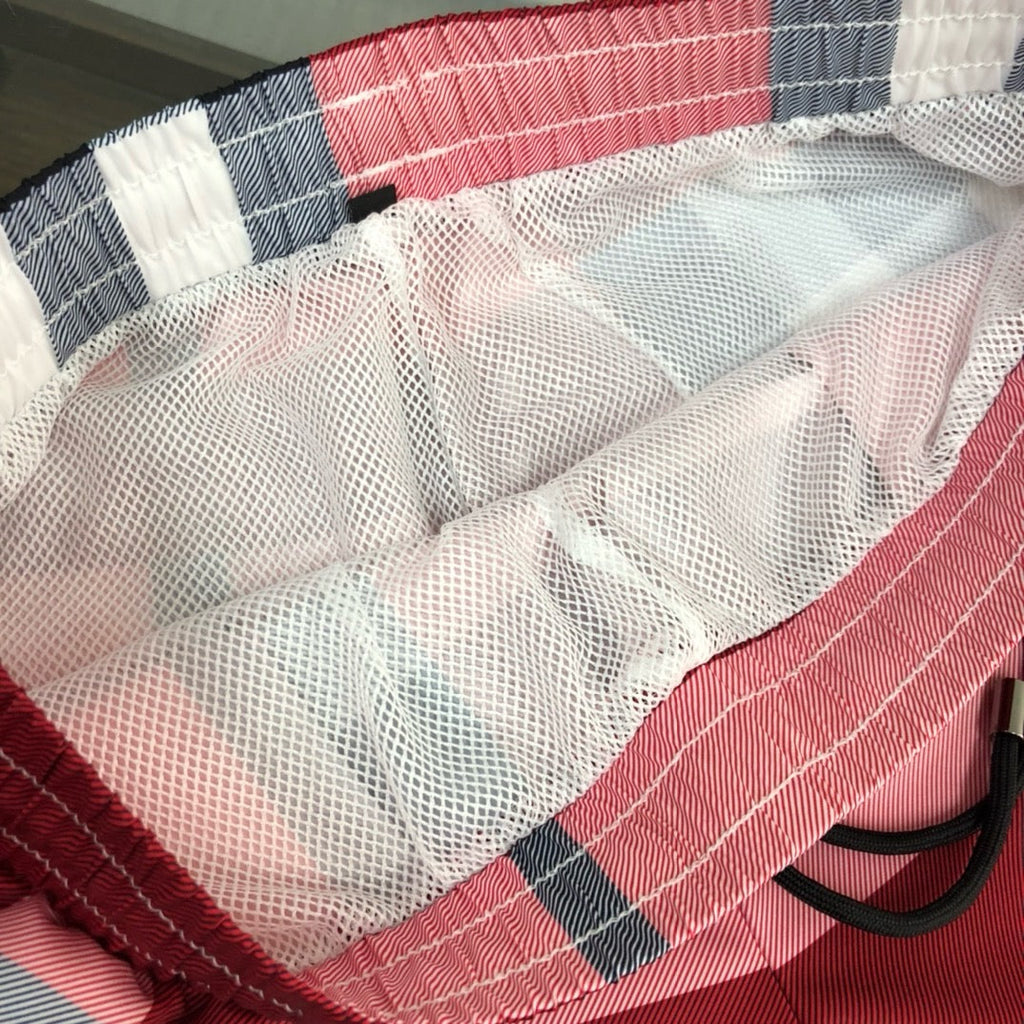 Heritage Check Swim Shorts
