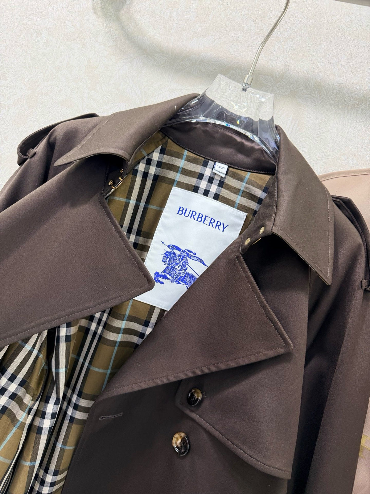 Short Belted Trench Coat