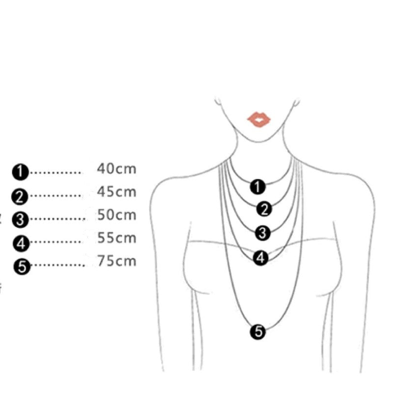 Fu 990 Silver Necklace -Lucky and Prosperity