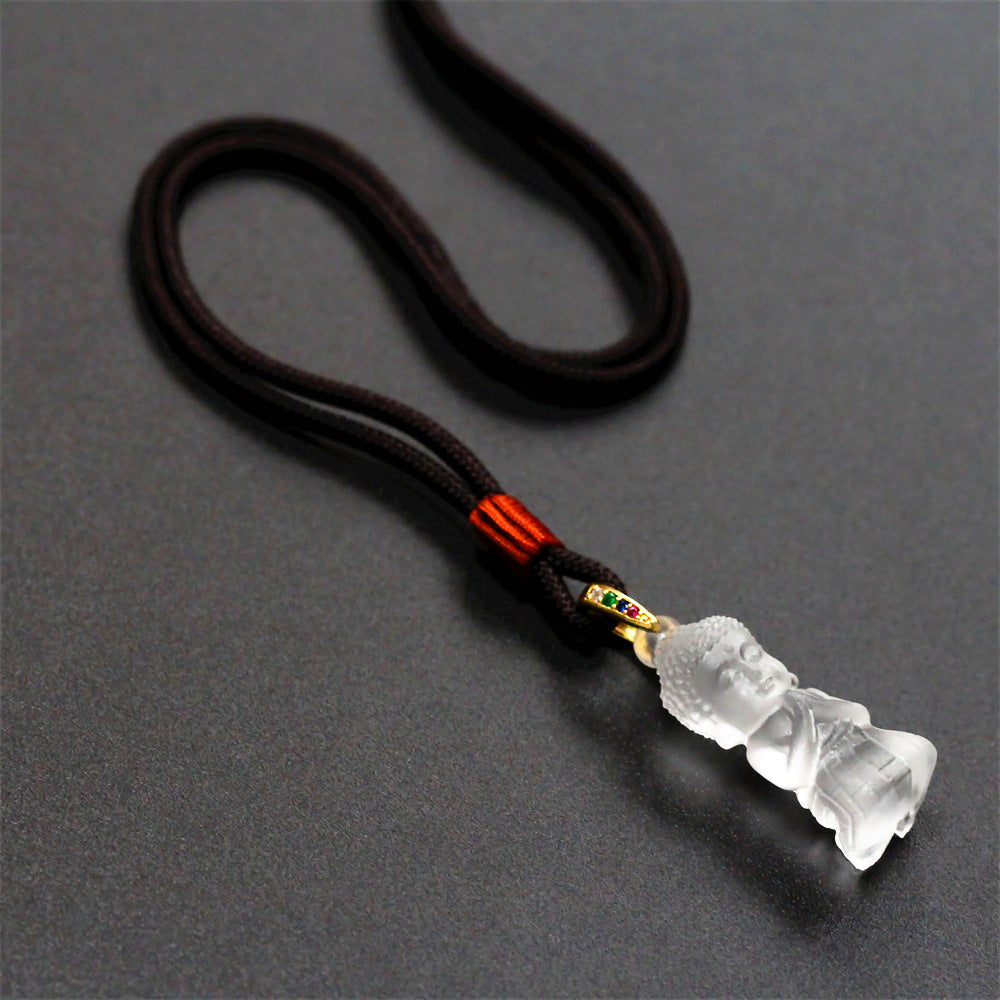 Little Buddha Child Liuli Pendant¨CThe Joyful Awakening
