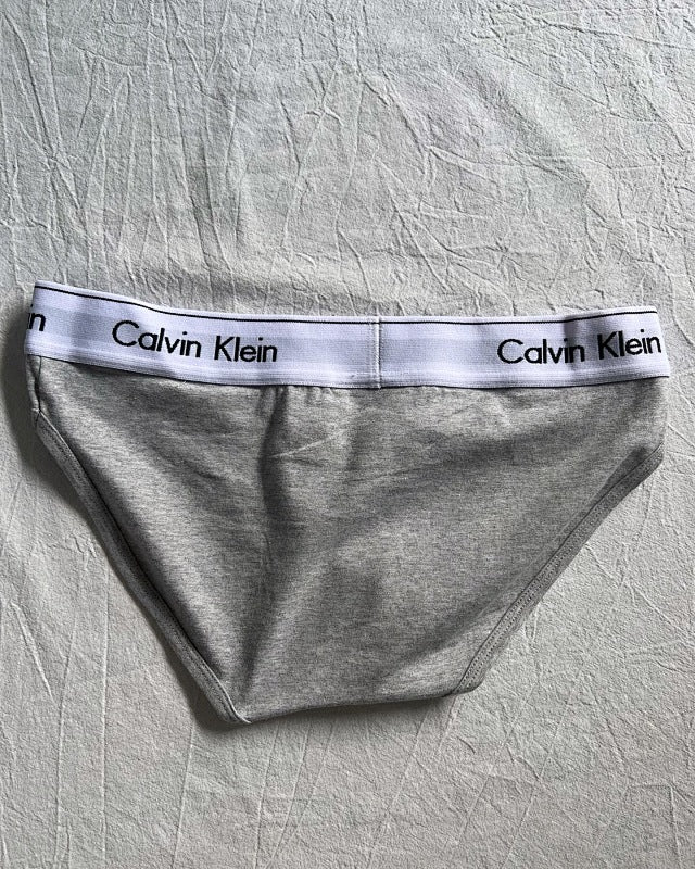 Calvin Klein Bralette Set - Gray/White