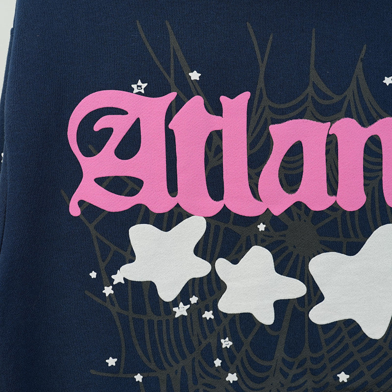 Sp5Der Atlanta Hoodie Navy