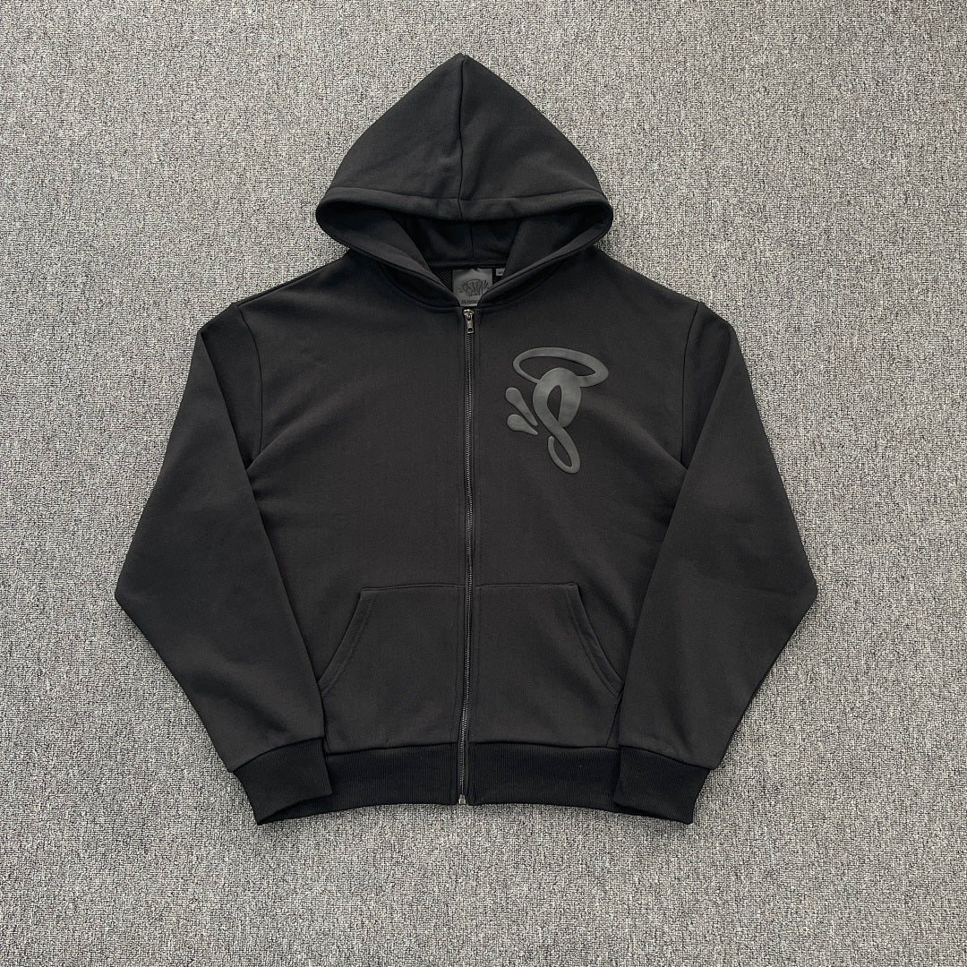 Zip Hoodie Black