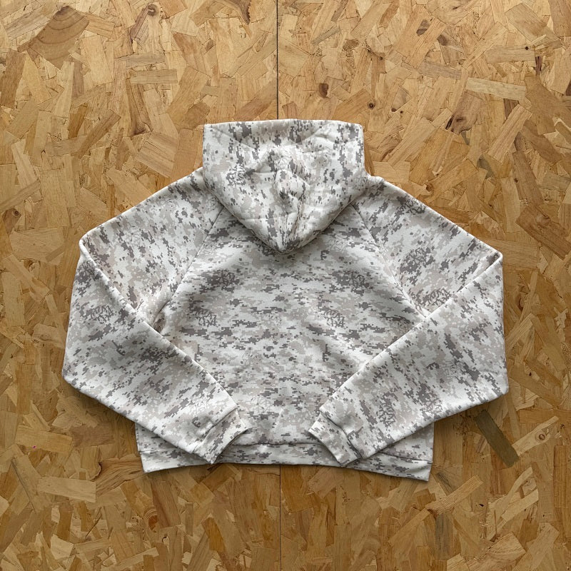 Mertra Hoodie - Grey/White