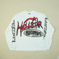 Hellstar White Studios Records Long Sleeve