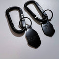 BAPE Carabiner Keychains - Black