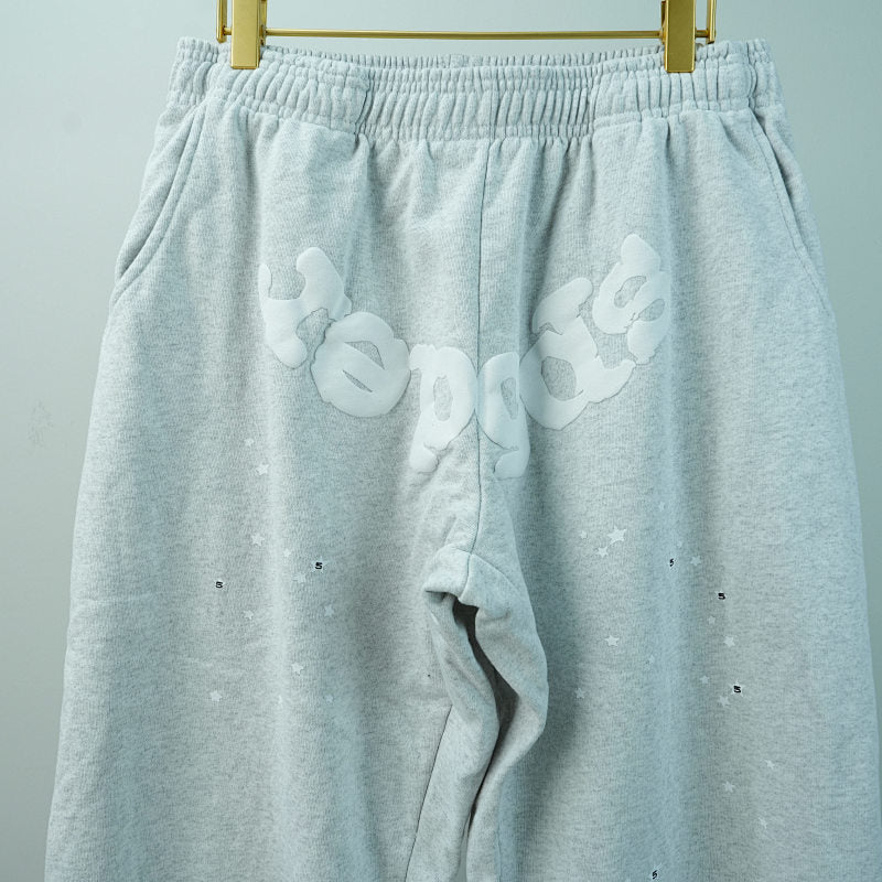 Sp5der OG Web Sweatpants Heather Grey