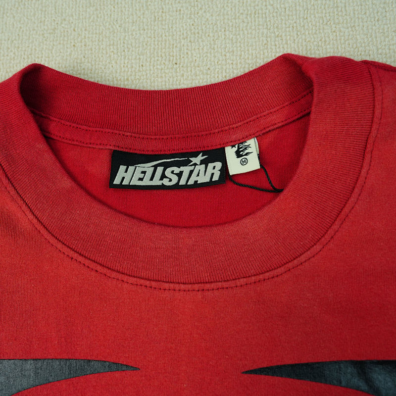 Hellstar Warm Up T-Shirt Red