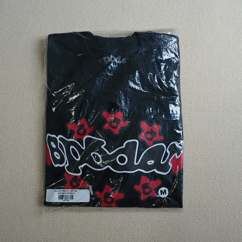 Sp5Der Warped Tee Black