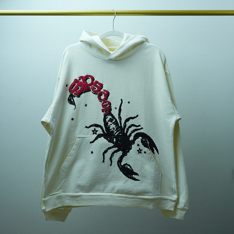 MTS X SP5DER Scorpion Hoodie Cream