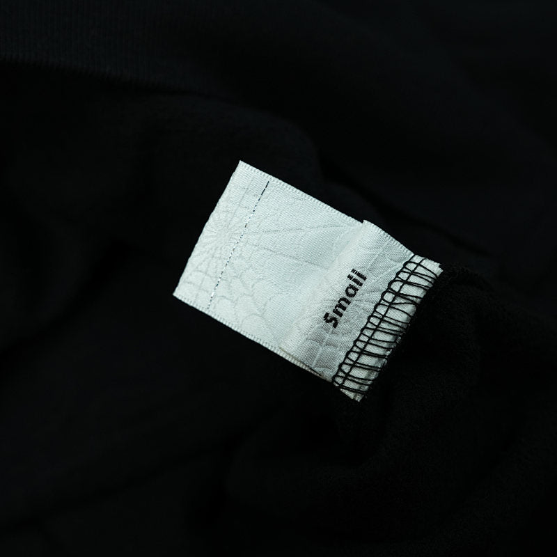 Sp5der OG Web Hoodie Black