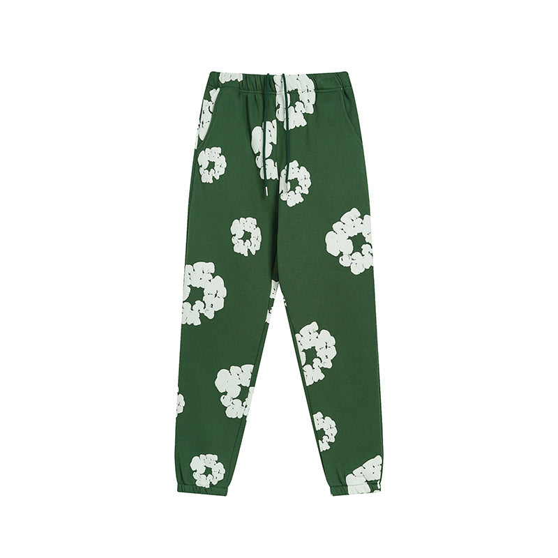 Denim Tears Cotton Wreath Sweatpants (Green)