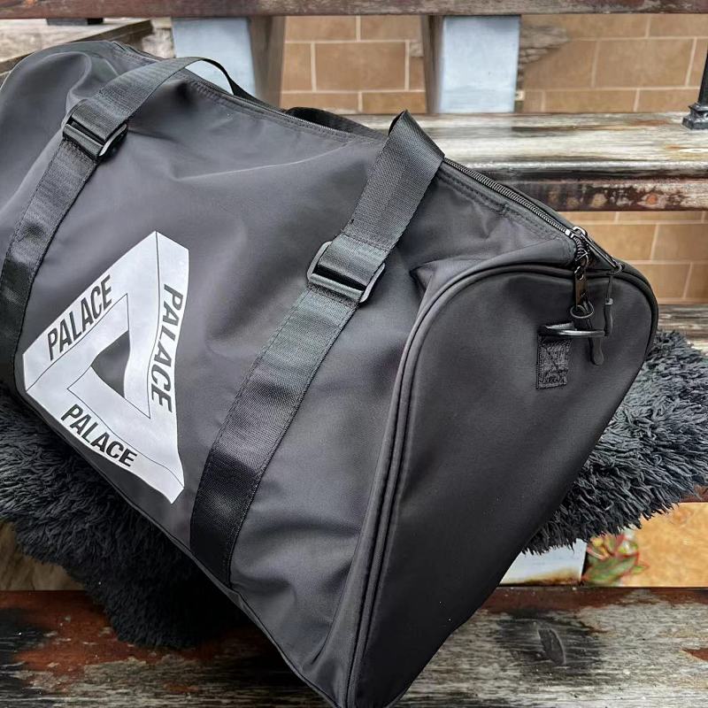 Palace Triangle Logo Black Duffel Gym Bag
