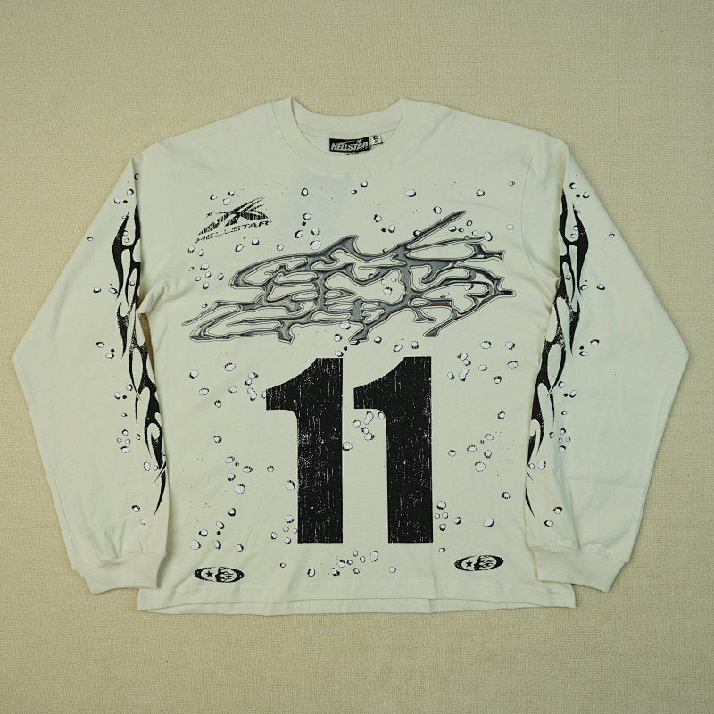 Hellstar Long Sleeve White
