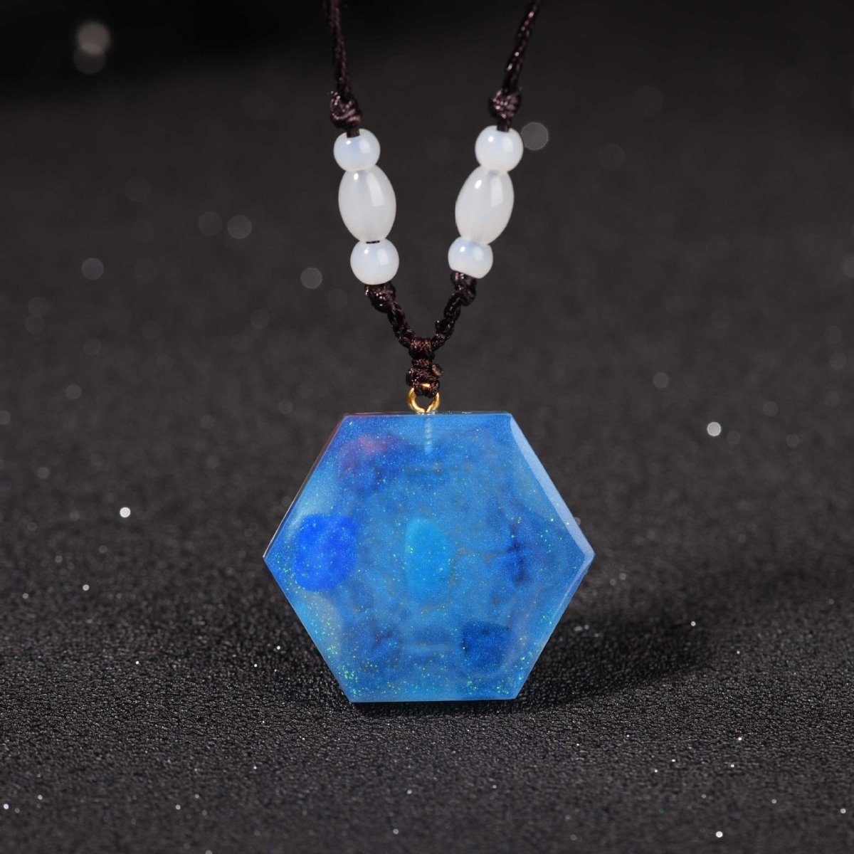 7 Orgonite Chakra Reiki Healing Energy Pendant Necklace