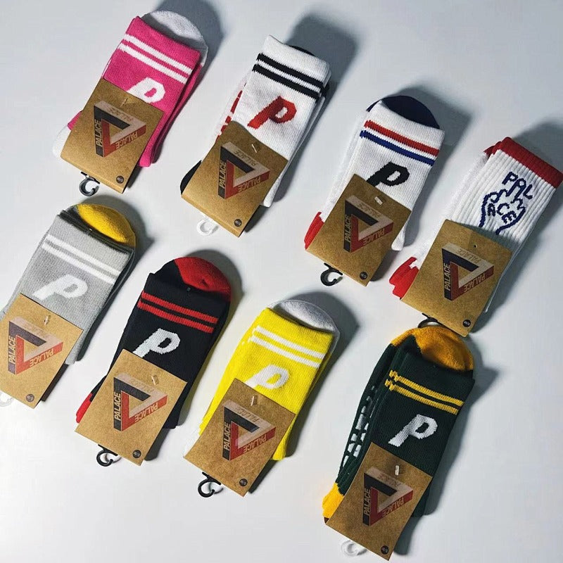 Palace Striped Crew Socks Multiple Colors